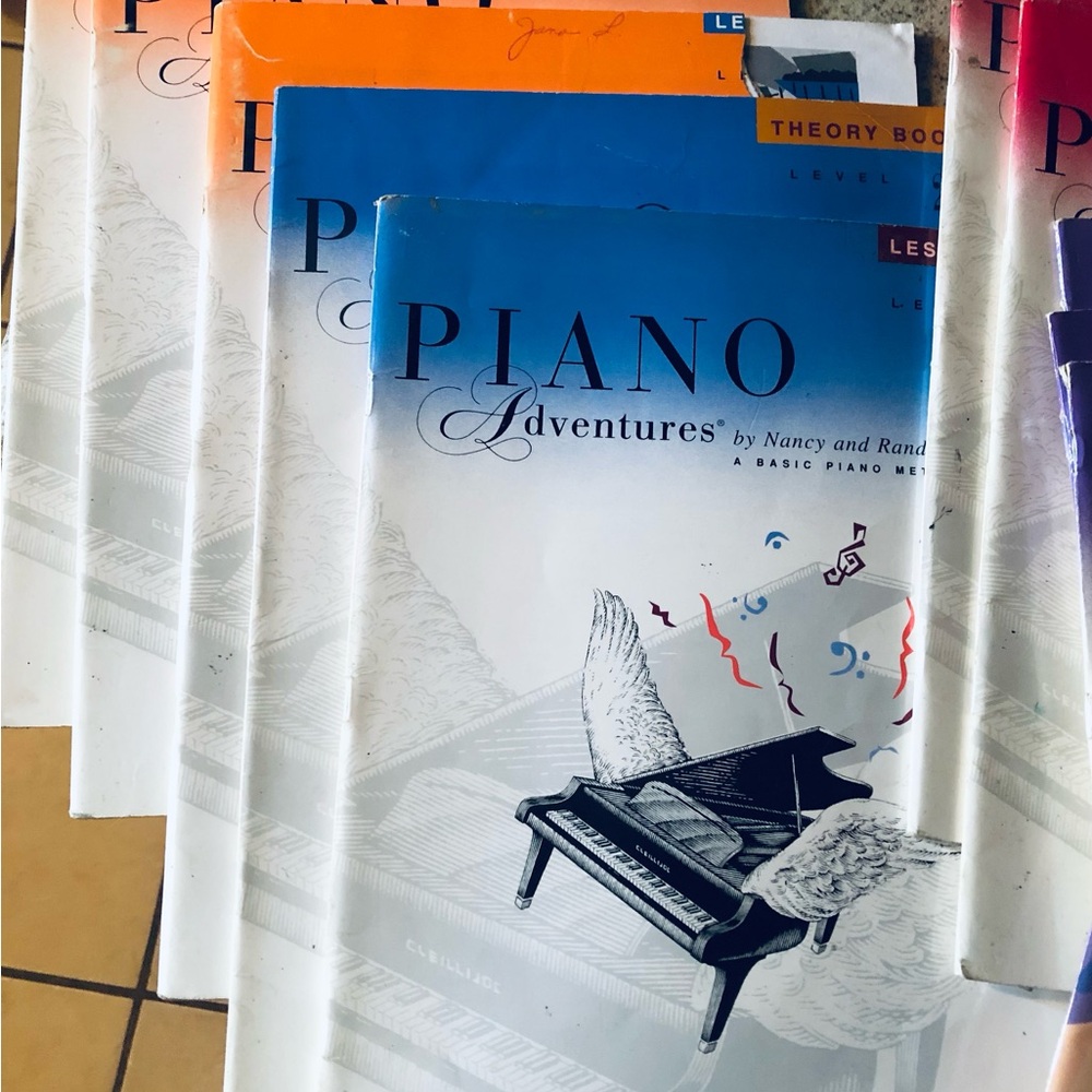 Piano Adventures Lesson Books